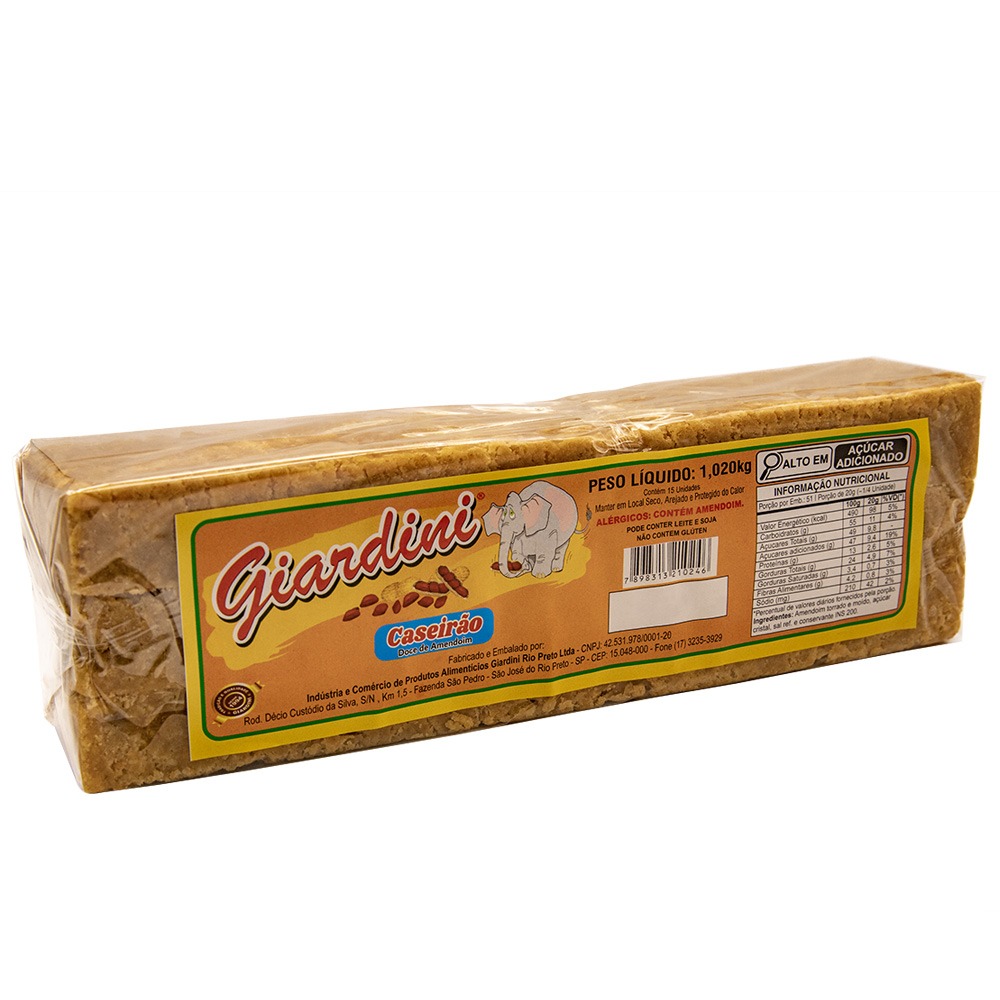 Caseirão - Pacote Com 15 Unidades