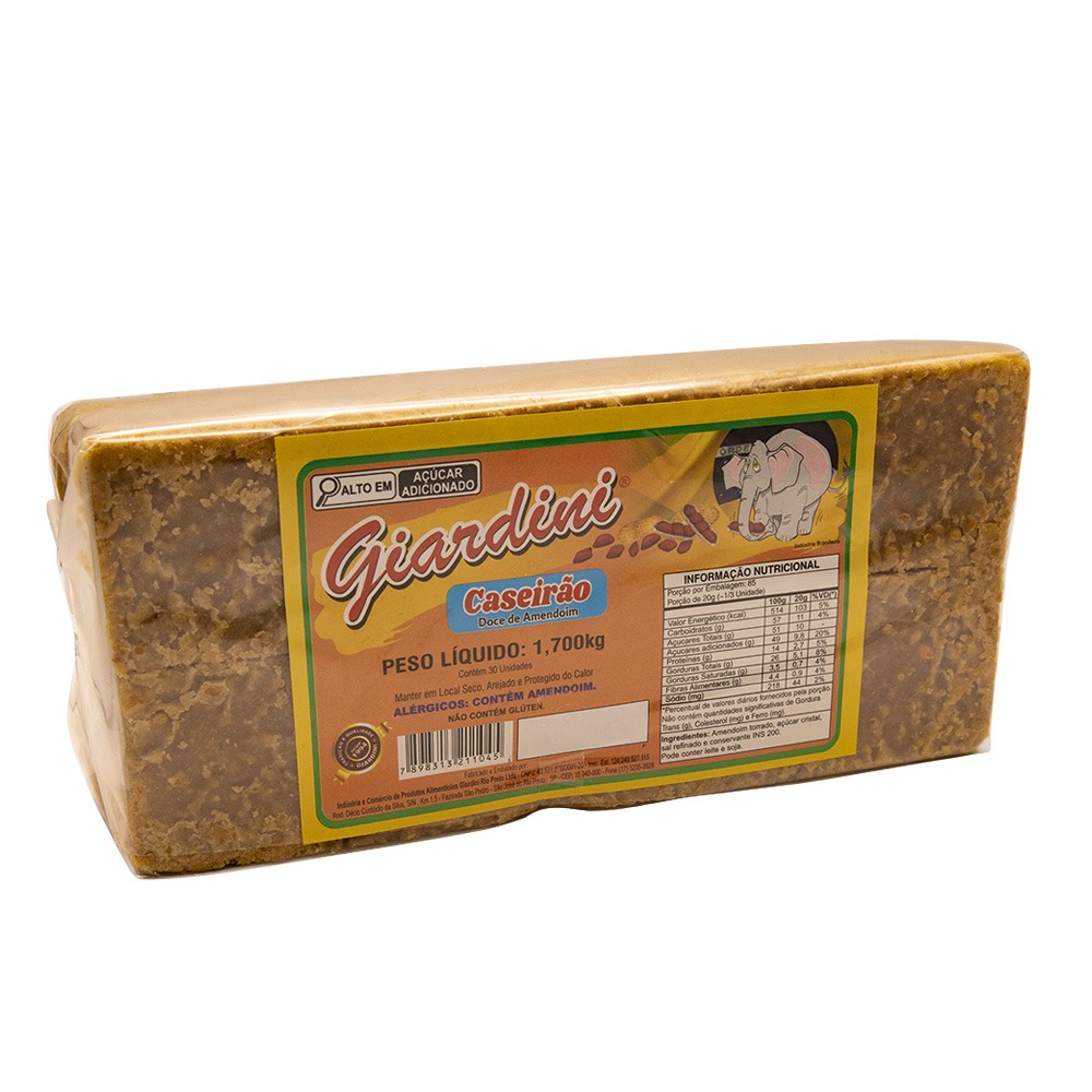 Caseirão - Pacote Com 30 Unidades