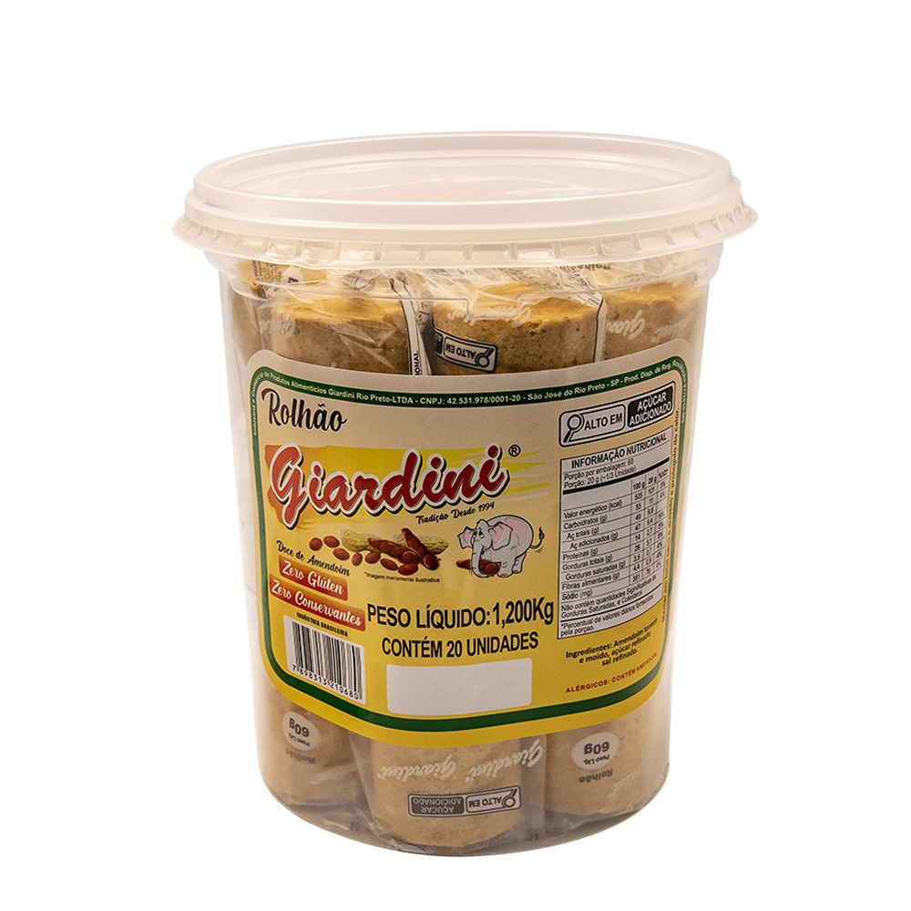 Big Rolha - Pote Com 20 Unidades